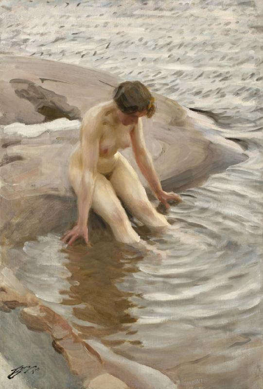 Anders Zorn Wet oil painting picture